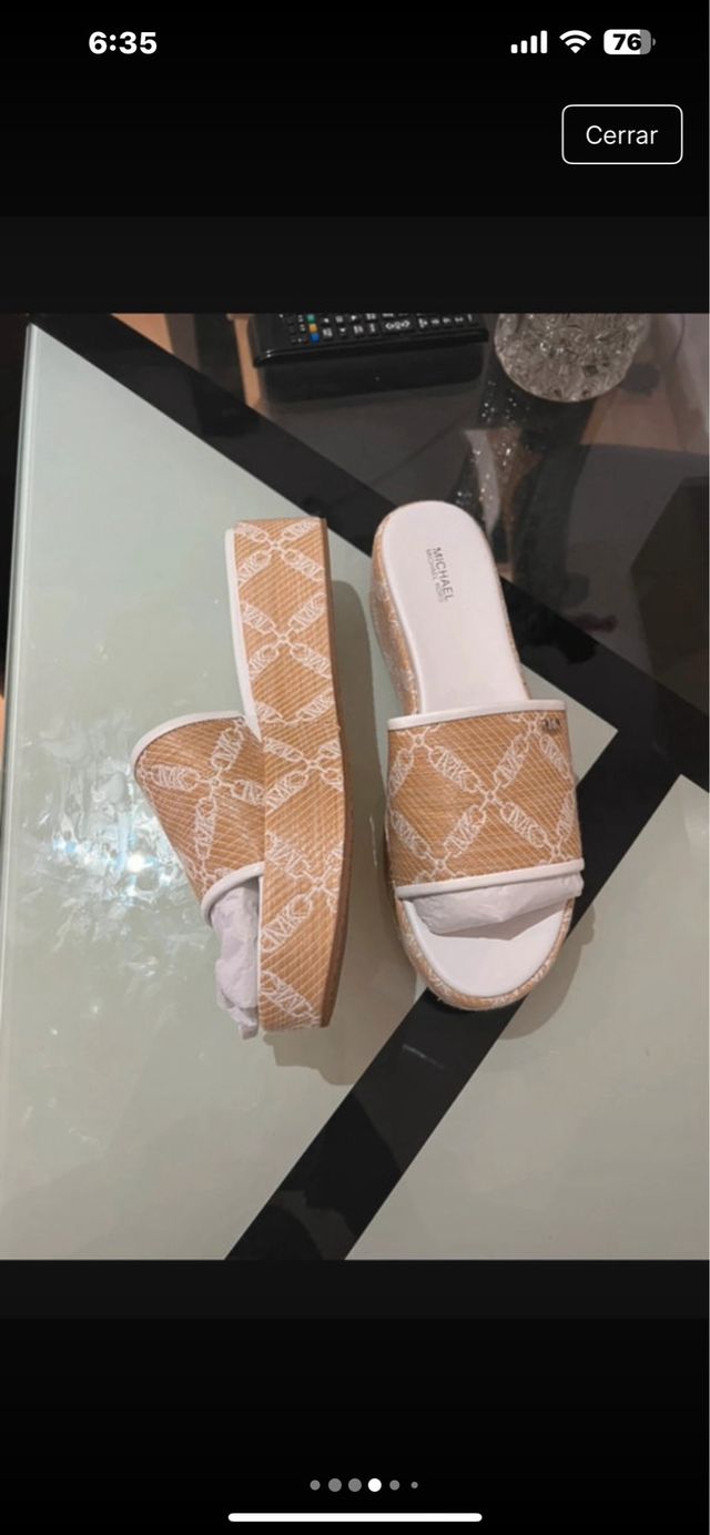 Mules plataforma Michael kors