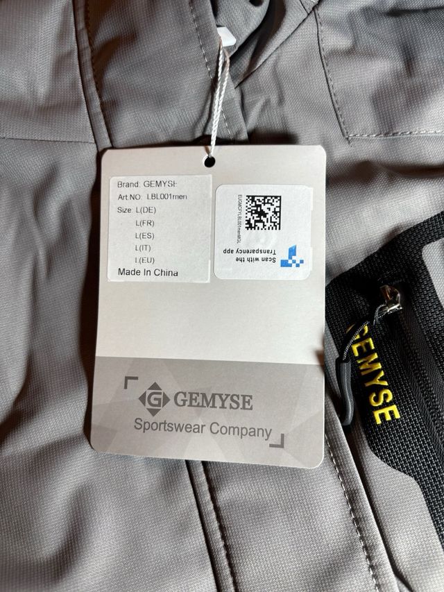 Giacca Gemyse Isolante Uomo L Scii/Montagna Nuovo