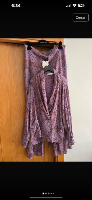 Conjunto Zara estampado
