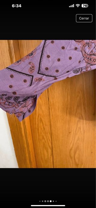 Conjunto Zara estampado