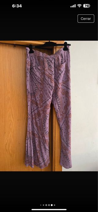 Conjunto Zara estampado