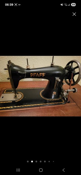 Macchina da cucire Pfaff 31 d'epoca prima metà 900
