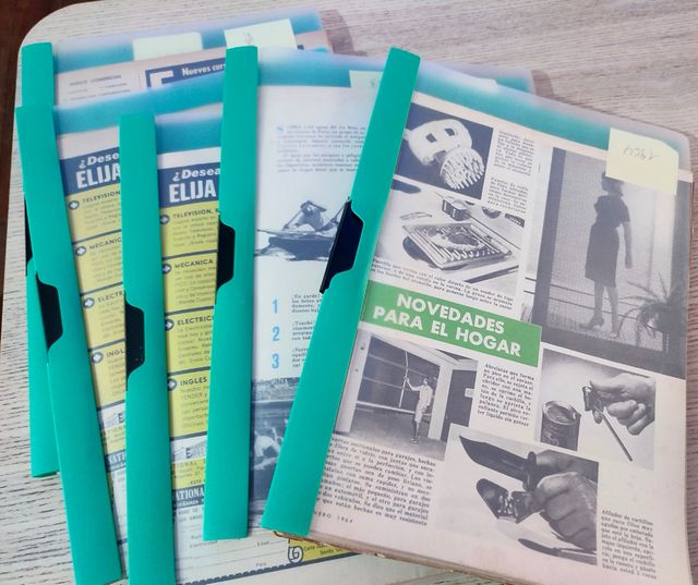 Mecánica Popular. Superlote recortes 1964 a 1967.