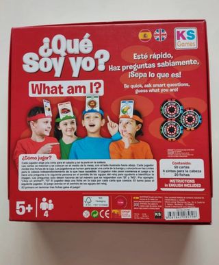 Juego Qué soy yo? Bilingüe KS Games