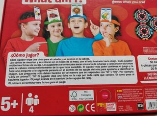 Juego Qué soy yo? Bilingüe KS Games