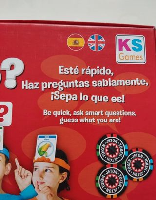 Juego Qué soy yo? Bilingüe KS Games