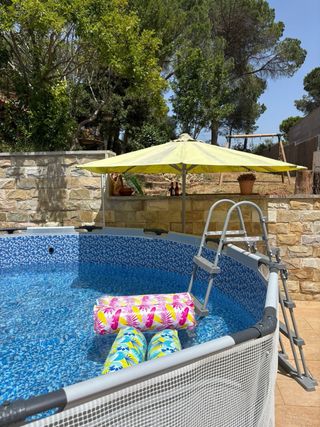 Piscina Bestway 366x100 + robot limpiafondos