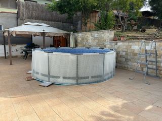 Piscina Bestway 366x100 + robot limpiafondos