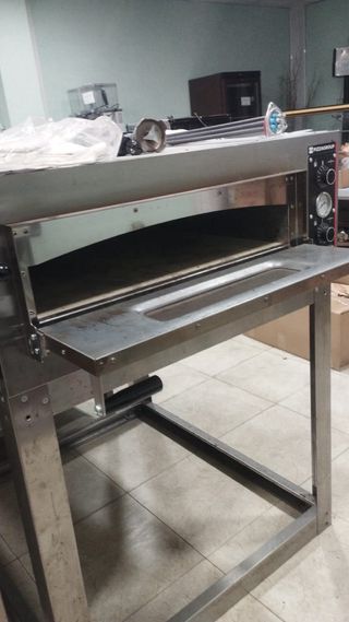 Horno Pizza Eléctrico con Soporte y Utensilios