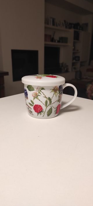 Tazza tisaniera con coperchio