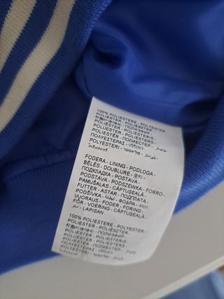 Bomber Blukids blu e bianco taglia 80