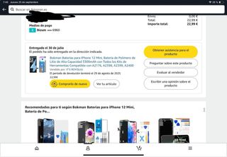 iPhone 12 mini - Piezas