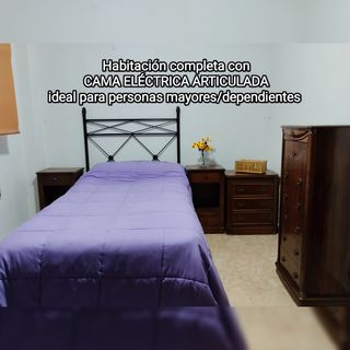 Habitación completa con Cama articulada eléctrica