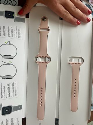 Correa Deportiva Apple Watch Rosa