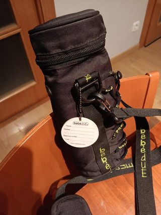 Porta biberón Bebe Due negro