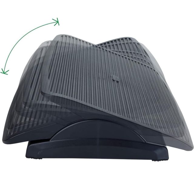 Reposapiés Raylu Negro Ajustable NUEVO