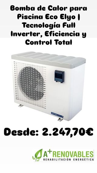 Bomba Calor Piscina Eco Elyo AstralPool