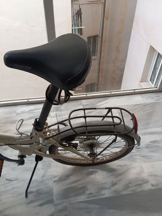 Bicicleta Plegable 20 Blanca