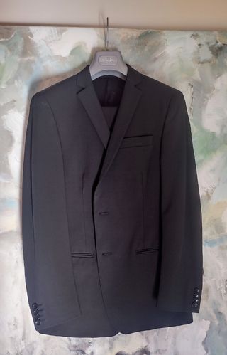 Traje Daniele Alessandrini negro 