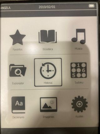 Ebook bq gris y negro
