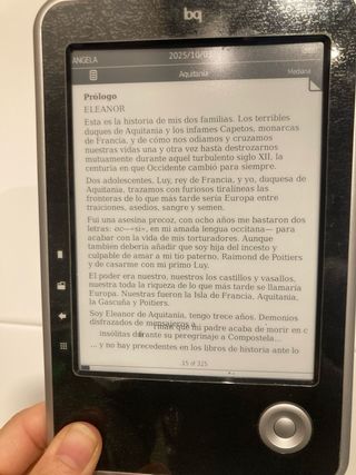 Ebook bq gris y negro