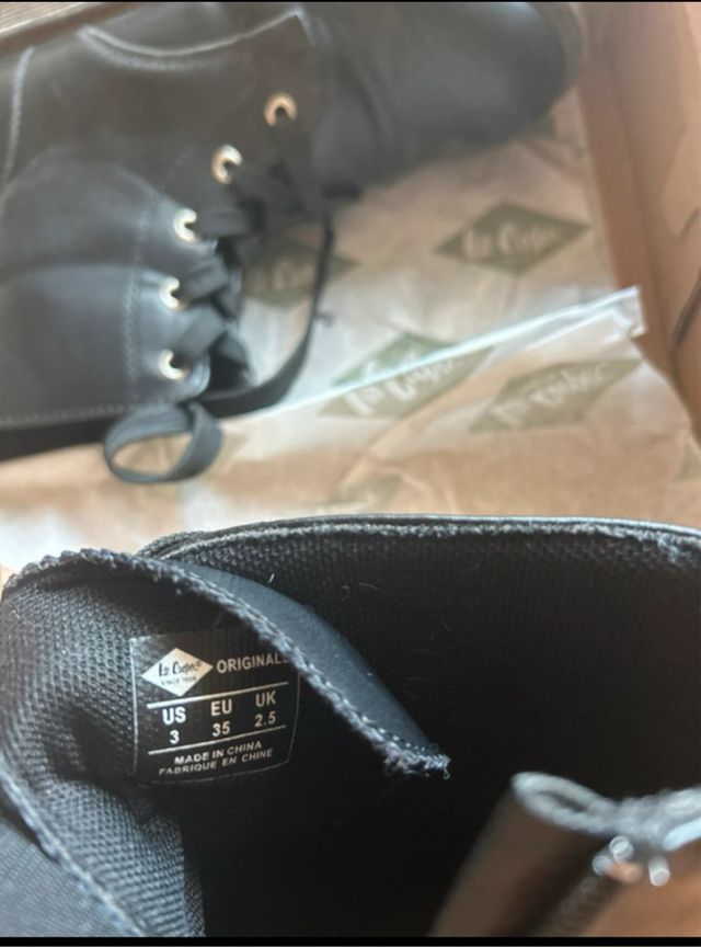 Stivaletti neri pelle n. 35