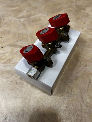 Grifo Gas 3 Válvulas Autocaravana