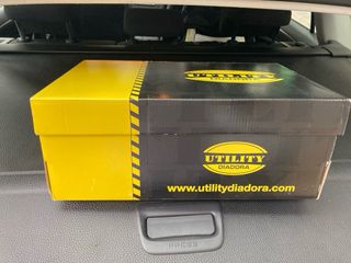 Zapato seguridad Diadora beige/amarillo nuevo