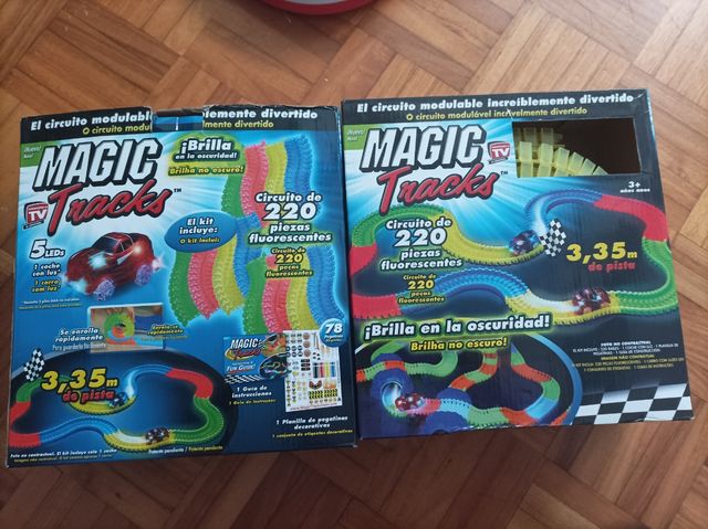 2 Circuitos Magic Tracks 220 piezas
