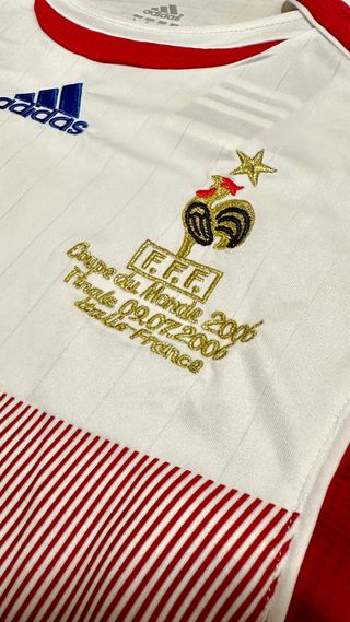 Camiseta fútbol Francia - Zidane - Talla L