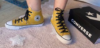 Botas Converse Piel Mostaza