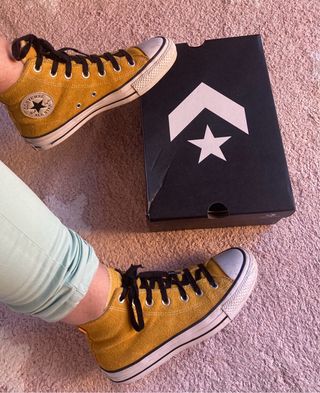 Botas Converse Piel Mostaza