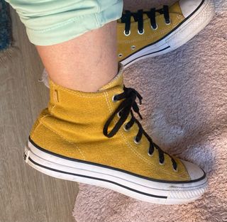 Botas Converse Piel Mostaza
