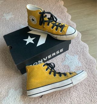 Botas Converse Piel Mostaza