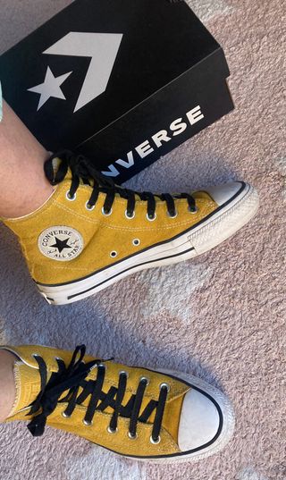 Botas Converse Piel Mostaza
