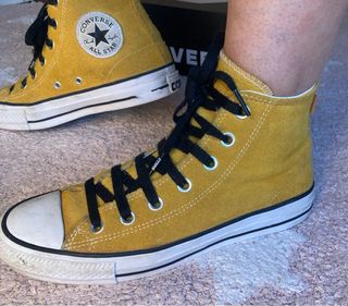 Botas Converse Piel Mostaza
