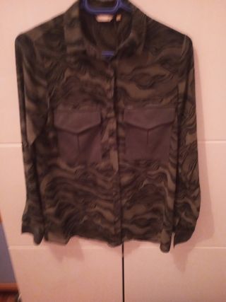 Camisa verde mujer