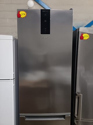 FRIGORÍFICO WHIRLPOOL 2,03m A++ INOX