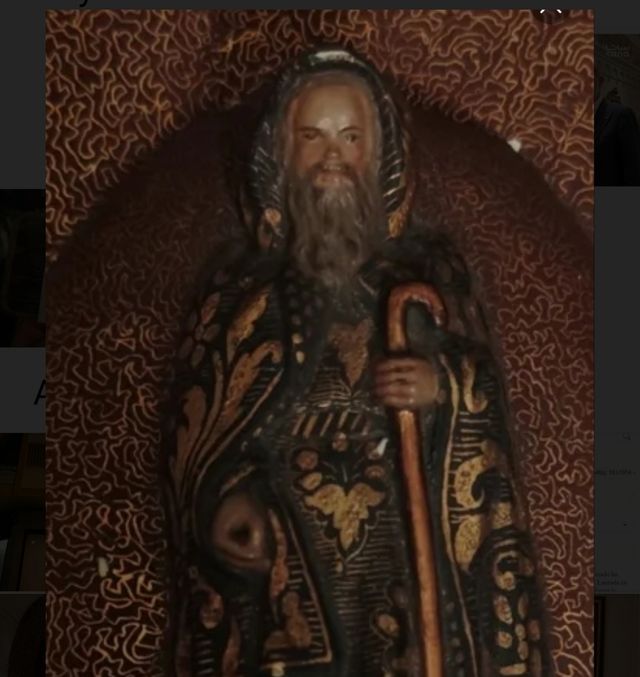 Talla San Benito Abad Manuel Escamilla