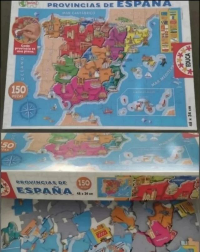 Puzzle 150 Piezas Provincias de España Educa