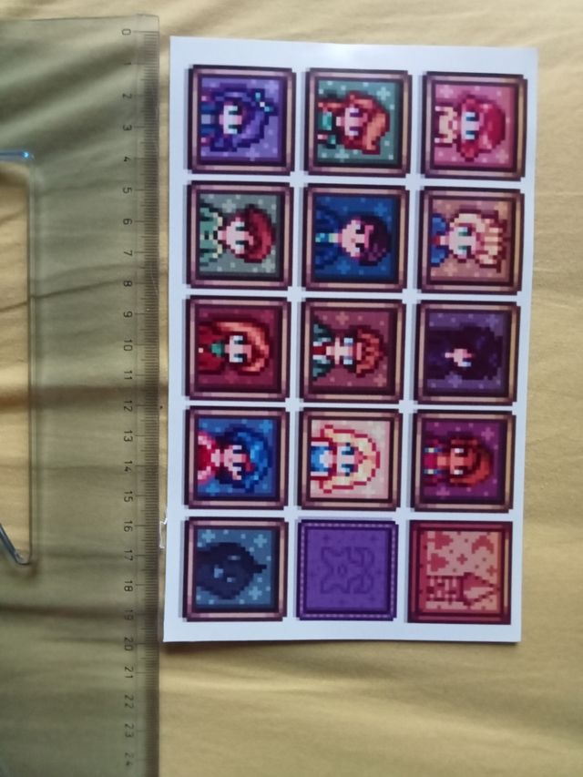 Adesivi Stardew Valley Personaggi