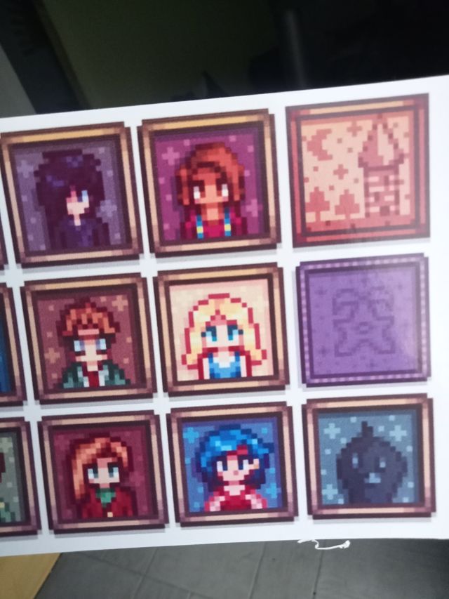 Adesivi Stardew Valley Personaggi