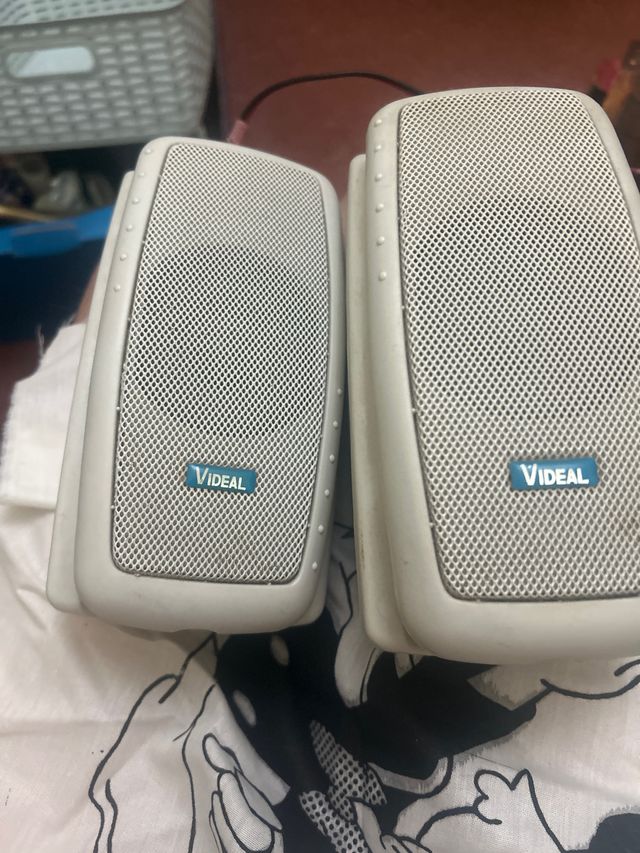 Pareja Altavoces VIDEAL Blancos