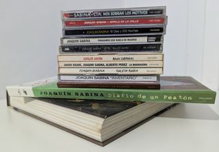 Lote Joaquín Sabina - 10 CDs + Libro 2 CD + Libro.
