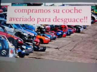 Recogemos coches para desguace 