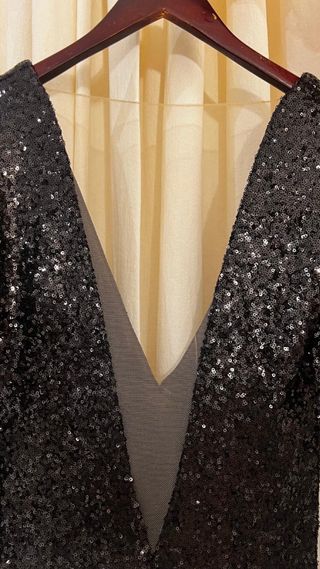 Vestido Pronovias Negro Pedrería Gala