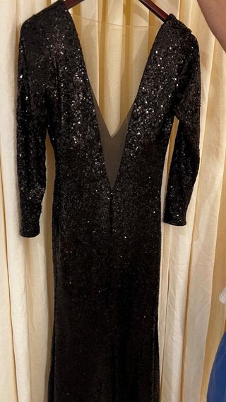 Vestido Pronovias Negro Pedrería Gala