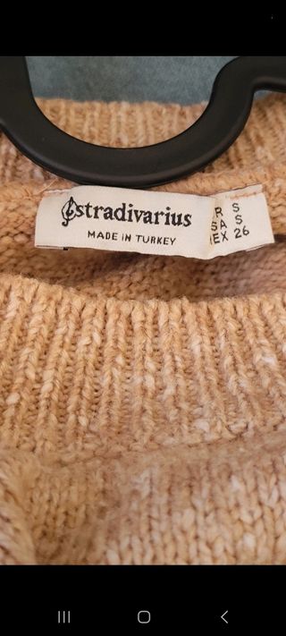 Jersey Stradivarius Beige Talla s