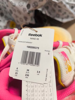 Reebok Nano X5 Zapatillas Deportivas
