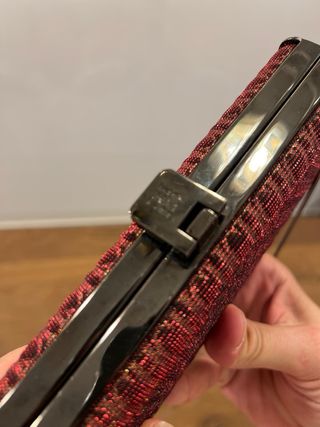 Bolso Clutch Carolina Herrera Marrón/Dorado